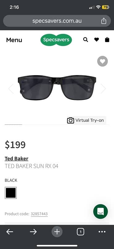 Ted Baker sun RX 04 2