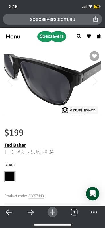 Ted Baker sun RX 04 3