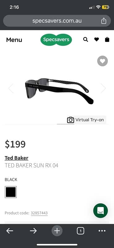 Ted Baker sun RX 04 5