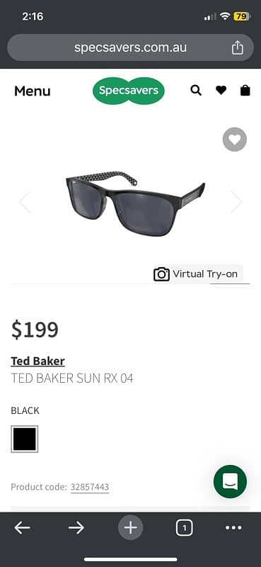 Ted Baker sun RX 04 6