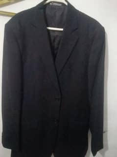 Black emporio pent coat 0