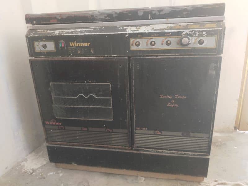 WINNER STOVE WITH GAS OVEN 4