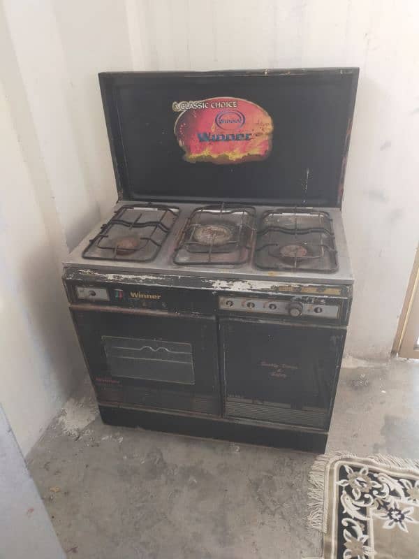 WINNER STOVE WITH GAS OVEN 5