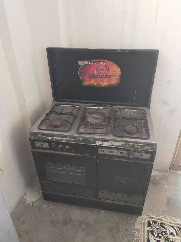 WINNER STOVE WITH GAS OVEN 6