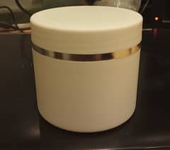 White Cosmetics Jar