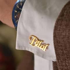 customized name cufflinks