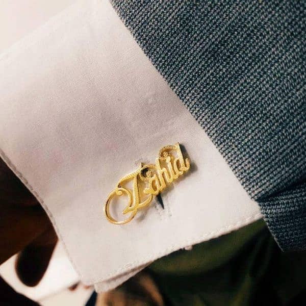 customized name cufflinks 4