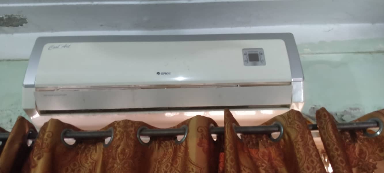 Gree split ac 1.5 ton hevi cooling original gas no foult 1