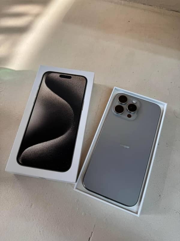 iPhone 15 Pro Max 256 PTA Approved 1