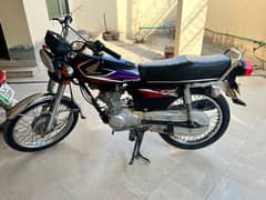 Honda 125 Black 2017 model Registered in 2019