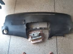 Toyota belta dashboard airbag open