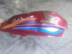 Honda cd 70 tanki and tapa original urgent sale