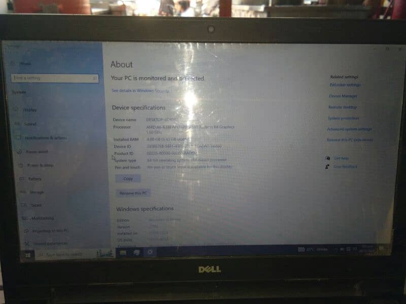 Dell laptop with amd graphics 8