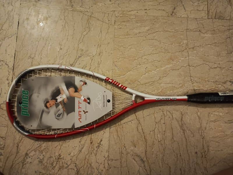 Prince squash racket 1