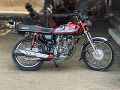 Honda cg 125 great look bike call nmr 03041861750