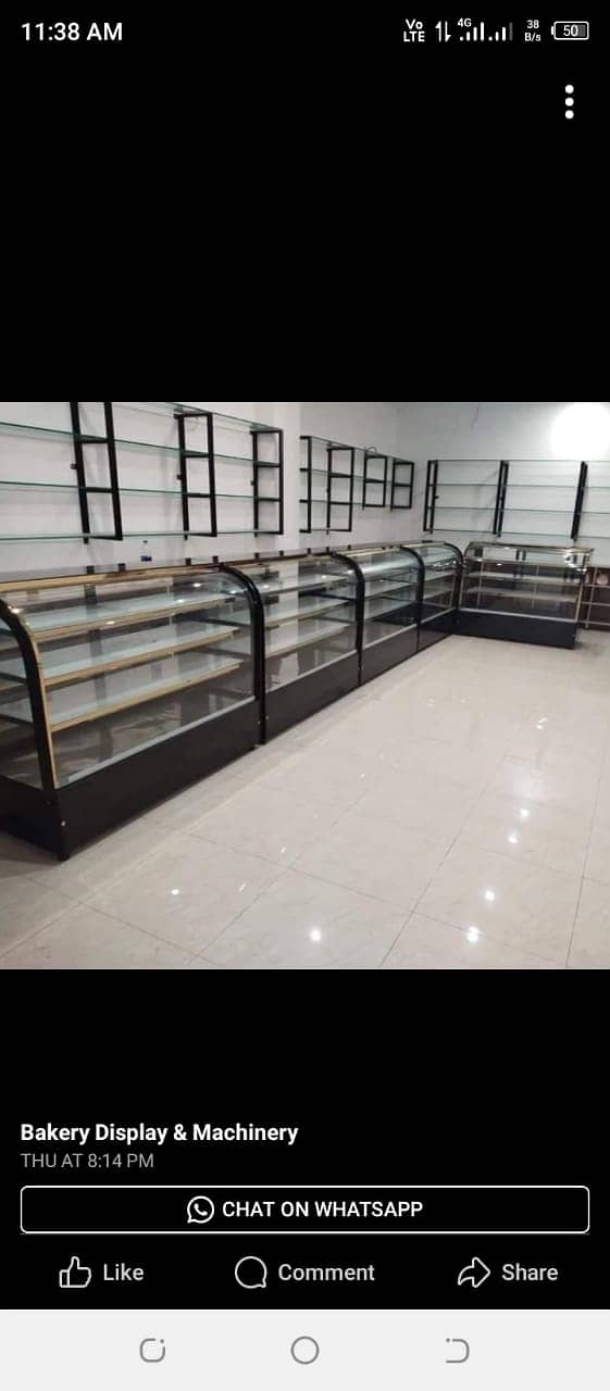 bakery counter / cake counter / sweets counters /meet display counter 13