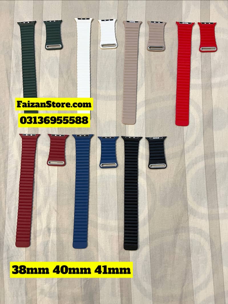 Nylon Strap For Apple Watch Strap 8 7 SE 6 5 4 Ultra 49MM 40MM 44 3