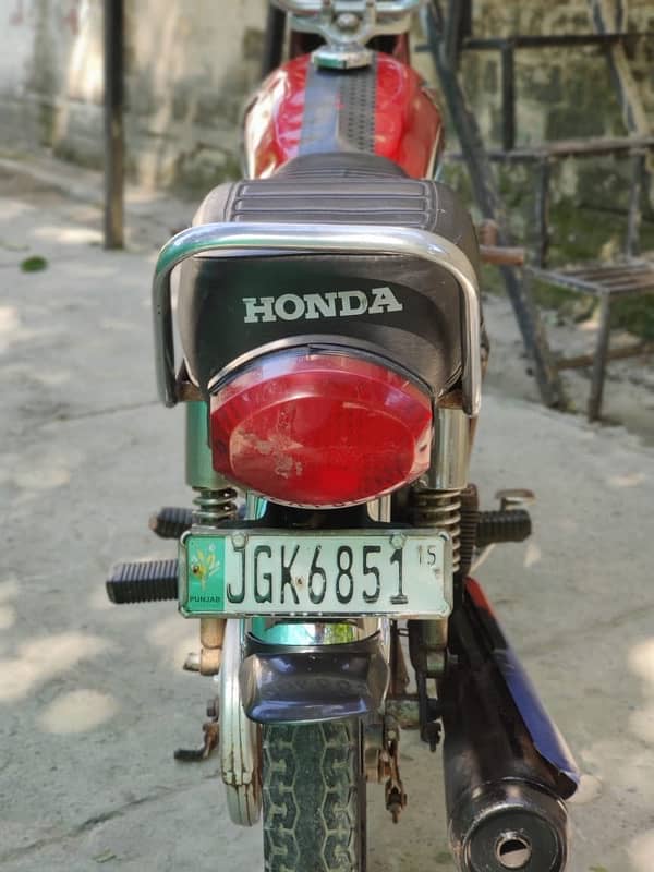 honda CG 125 model 2015 Urgent sale 4