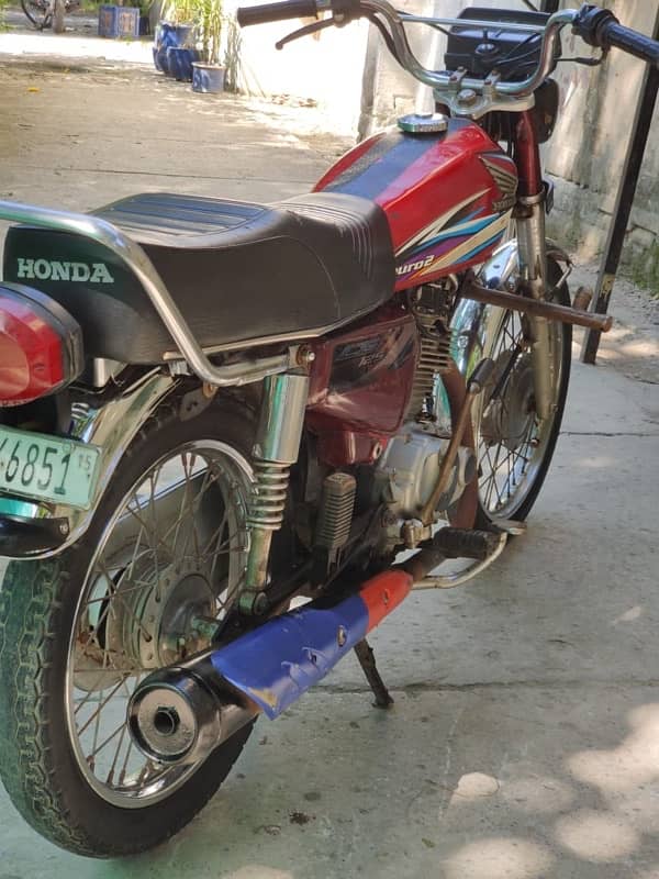 honda CG 125 model 2015 Urgent sale 6