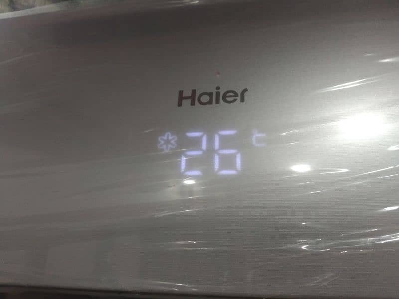 Haier Ac DC inverter 1 ton only 13 days delivery 03000751707 0