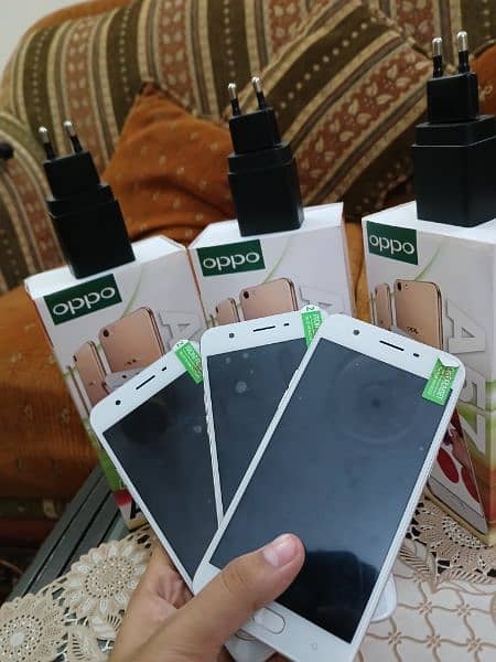 OPPO A57 WITH BOX AND CHARGER. PTA LIFETIME. 4/64.10/10 NEW condition 9