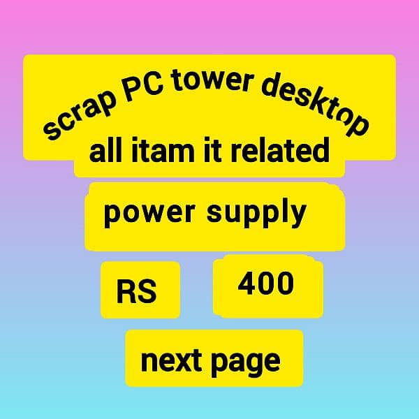 scrap pc leptop hard drive rem supply processor card LCD all itam 4