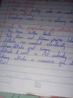 handwriting assignment work