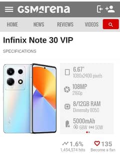 infinx note 30 8 month Warnnty ha