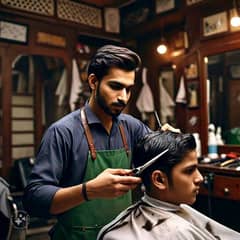 Barber needed in Gulshan-e-Ghazian گلشن غازیان میں حجام کی ضرورت ہے۔