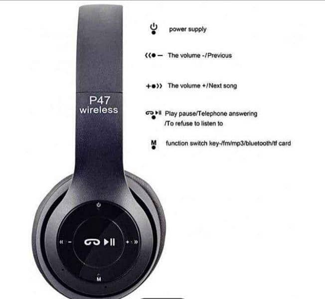 P47 Wireless Headphones 2