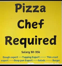 pizza cheff required