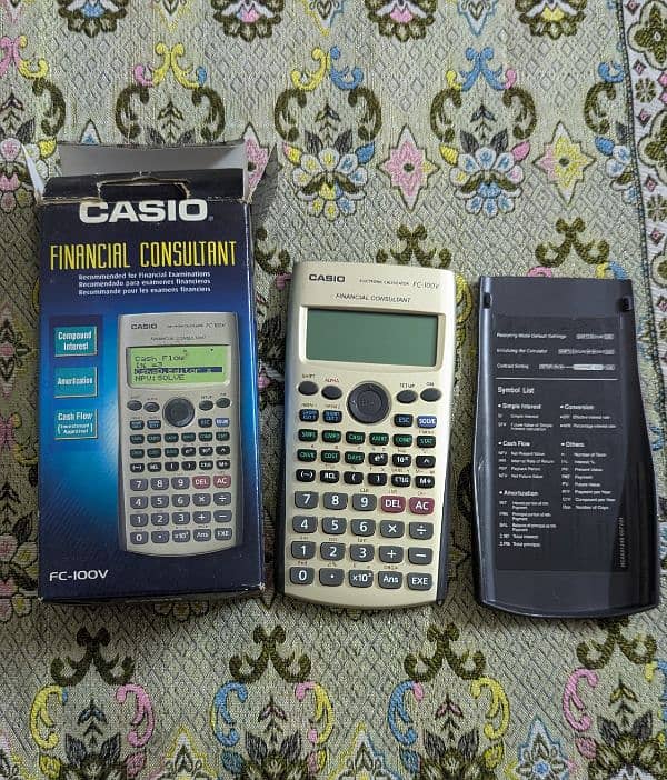 Casio FC-100V (Financial Calculator) 2