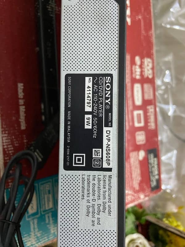 Sony DVD Player DVP-NS608P 5