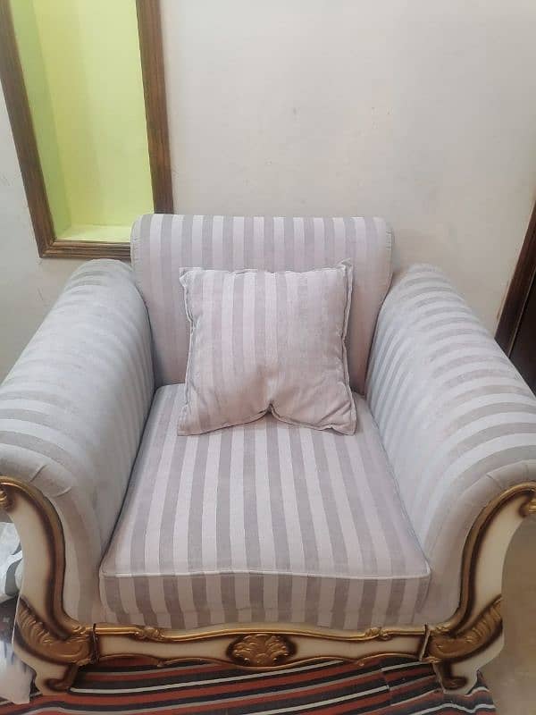 7  Seater sofa set /New condition/ luxury sofa contact me 03001311617 2