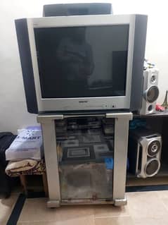 TV and trolly for 15000