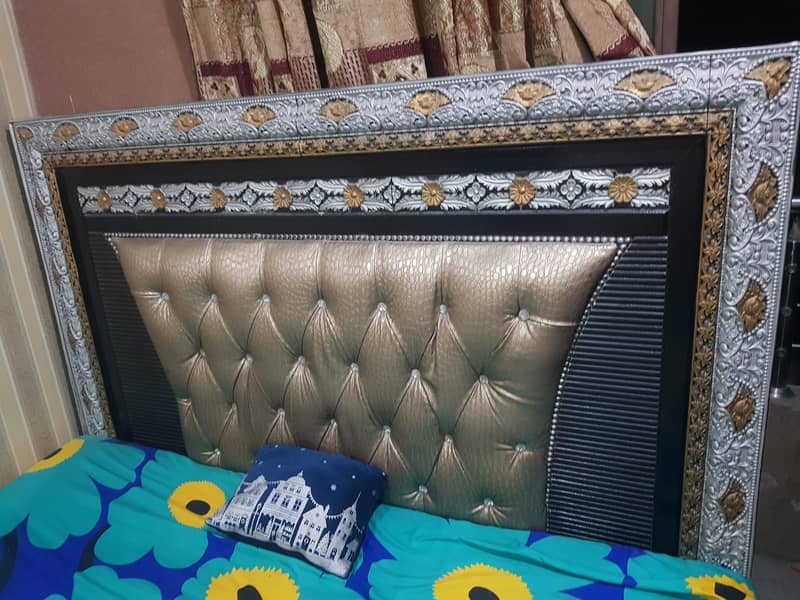 Elegant Bed with Mattress for sale 1