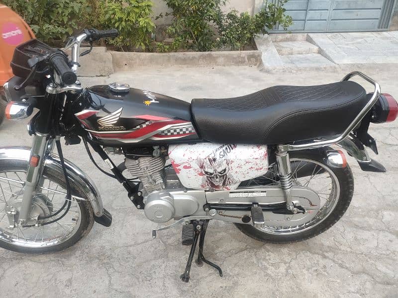 Honda cg 125 black 1