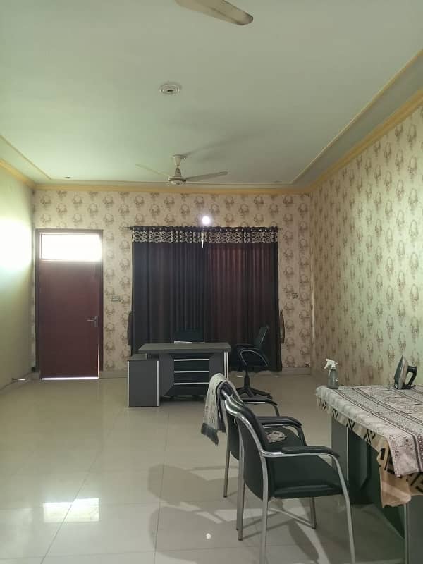 1 kanal double story house for rent in model town block A multan 1