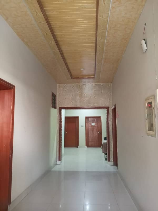 1 kanal double story house for rent in model town block A multan 8