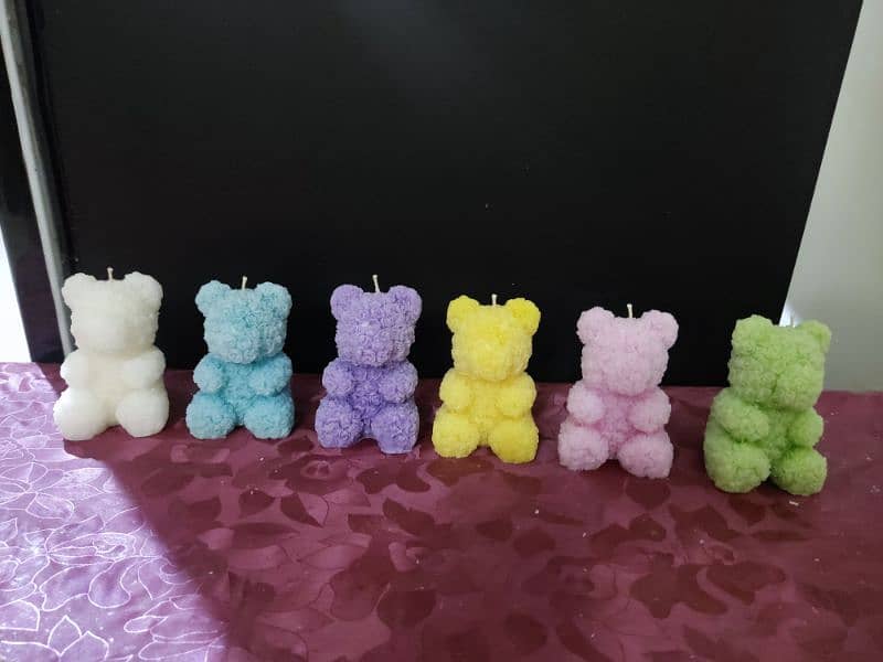 beautiful bear candles 1