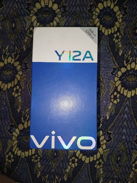 Complete box Vivo Y12A 2