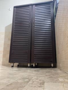 wardrobe duble door / closet / almari 0