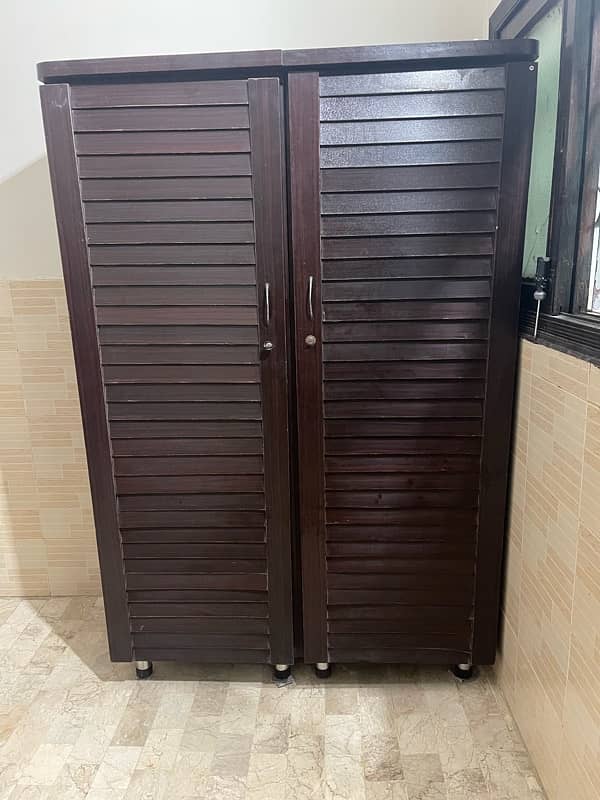 wardrobe duble door / closet / almari 2