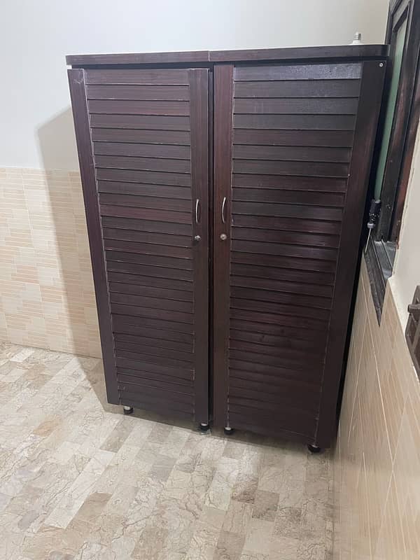 wardrobe duble door / closet / almari 5