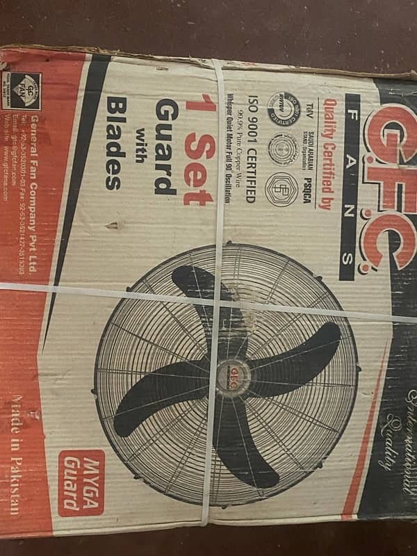 GFC bracket fan new 1