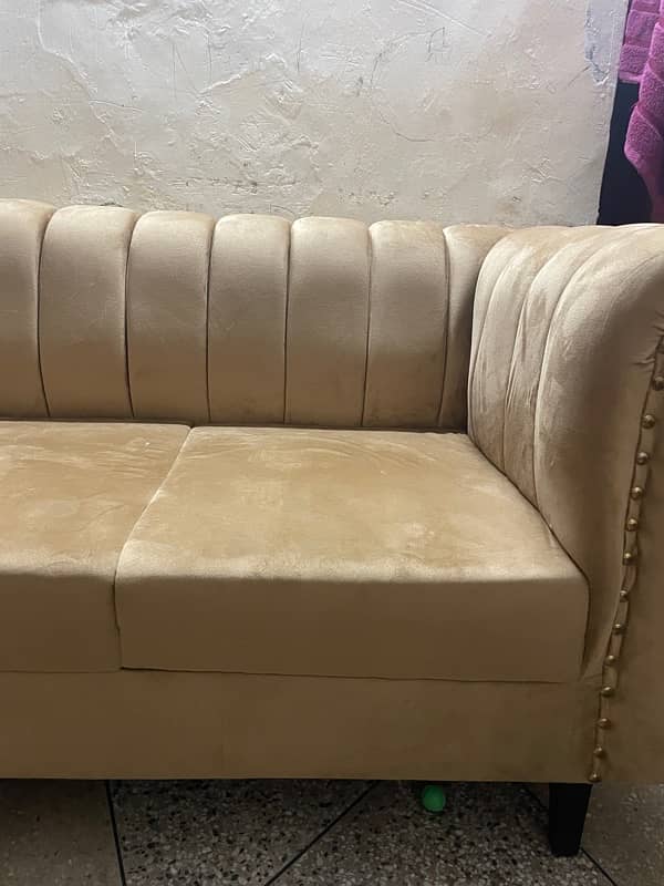 Cammel coular Sofa set 3