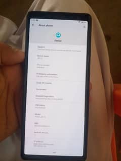 Sony Xperia 1.6gp 64 big glass crack non pTA condition 10 by 9