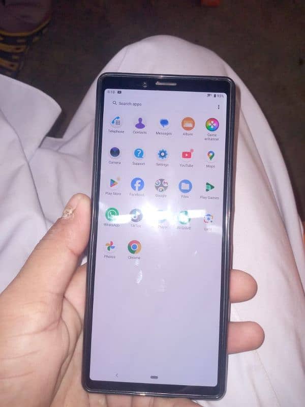 Sony Xperia 1.6gp 64 big glass crack non pTA condition 10 by 9 1