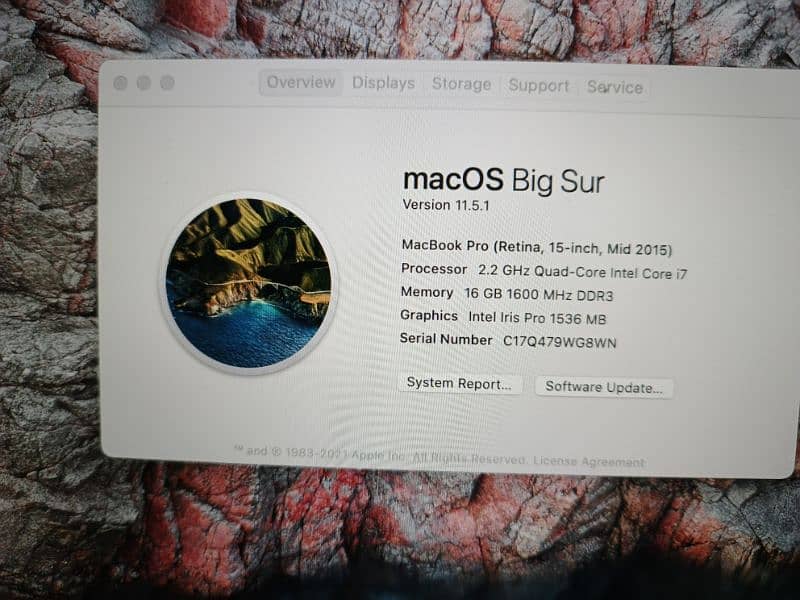 Macbook Pro Mid 2015 7