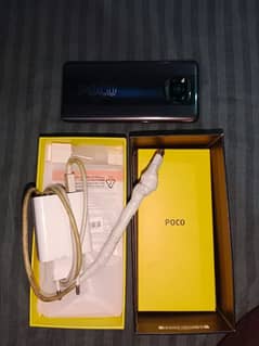 poco x3 pro 6 Gb 128 memory black color